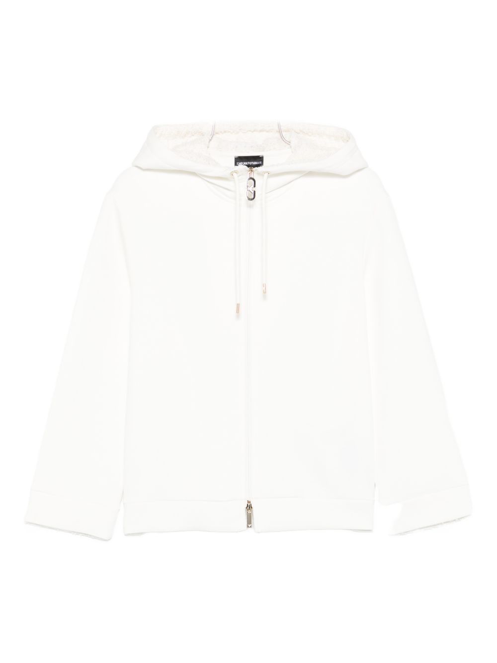 Emporio Armani Cotton Blouson Jacket — White