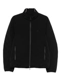 Emporio Armani Quilted Nylon Down Jacket — black