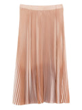 Fabiana Filippi Pleated Skirt — Beige