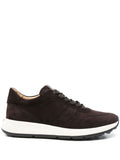 Tod'S Suede Low-Top Sneaker — Brown