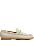 Tod'S Leather Loafer — Cream