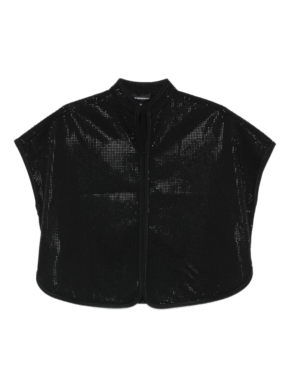 Emporio Armani Studded Tank Top — Black