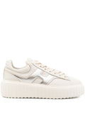 Hogan H-Stripes Sneaker — Off-white