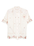 Zimmermann Patience Shirt — Cream