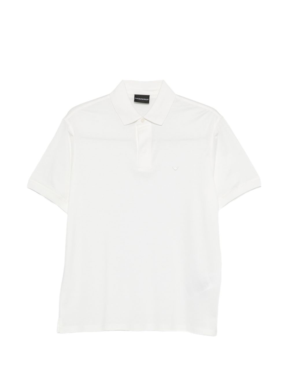 Emporio Armani Cotton Polo — White