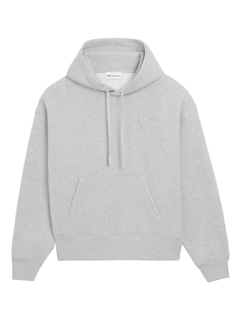 Ami Paris Hoodie — Grey