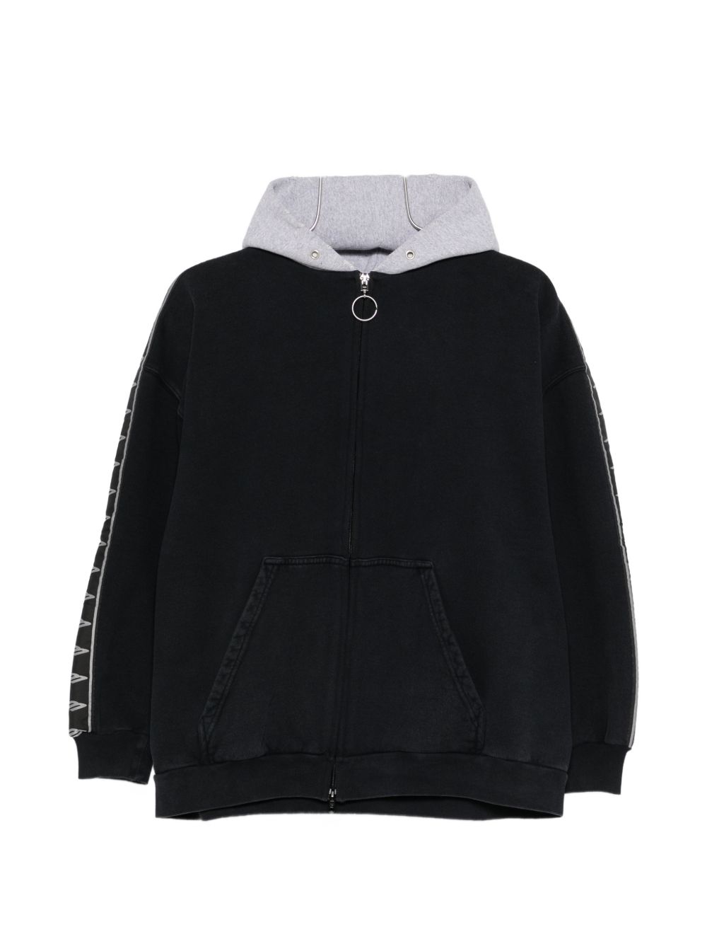 Balenciaga Cotton Hoodie — Black