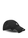 Balenciaga Fleece Baseball Cap — Black