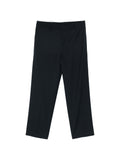 Emporio Armani Wool Trousers — Black