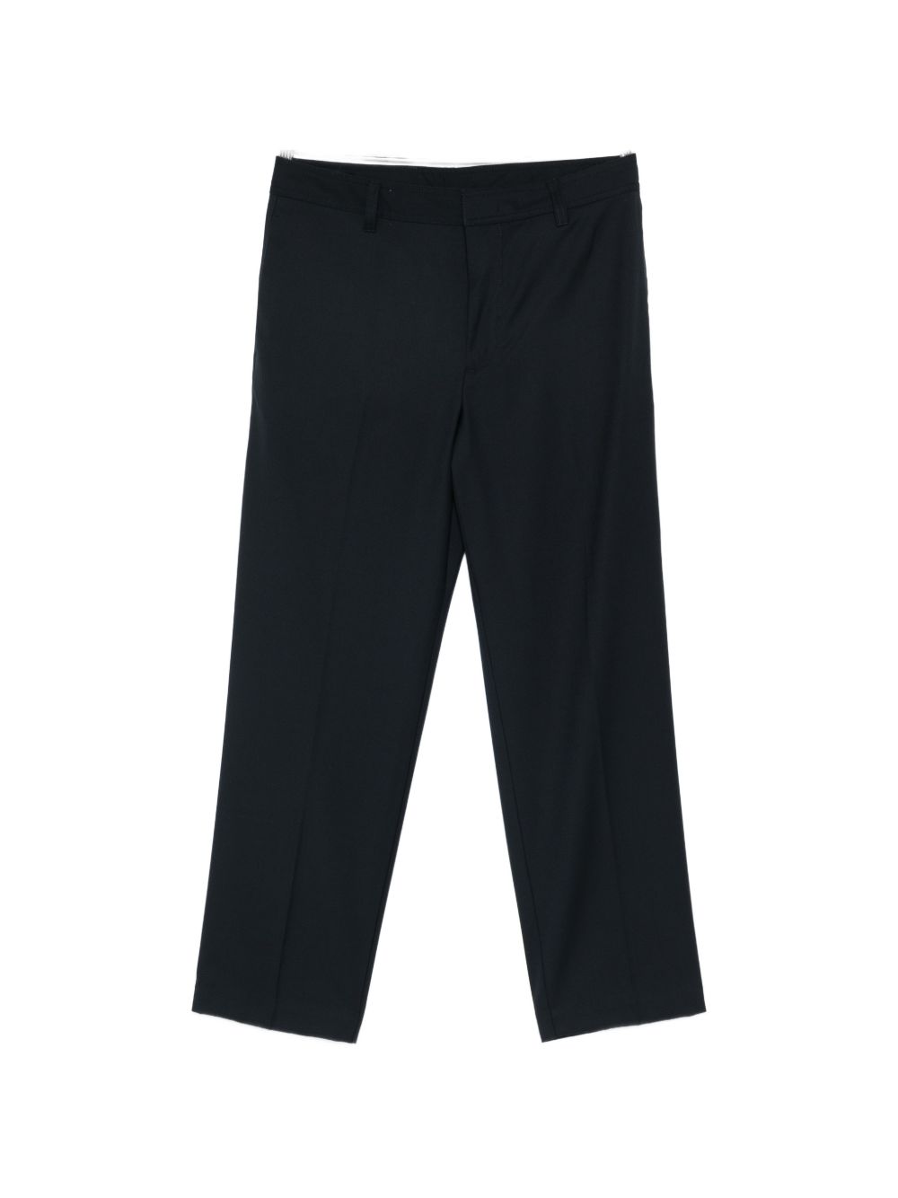 Emporio Armani Wool Trousers — Black