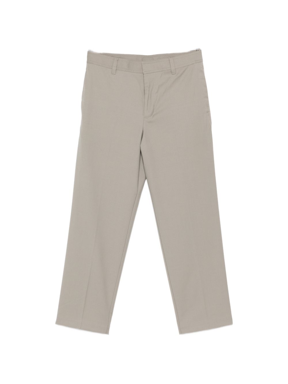 Emporio Armani Wool Trousers — Beige