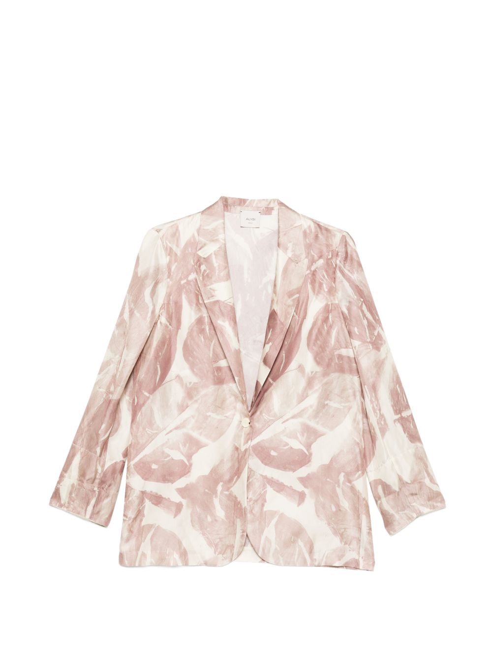 Alysi Floral-Printed Blazer — Pink