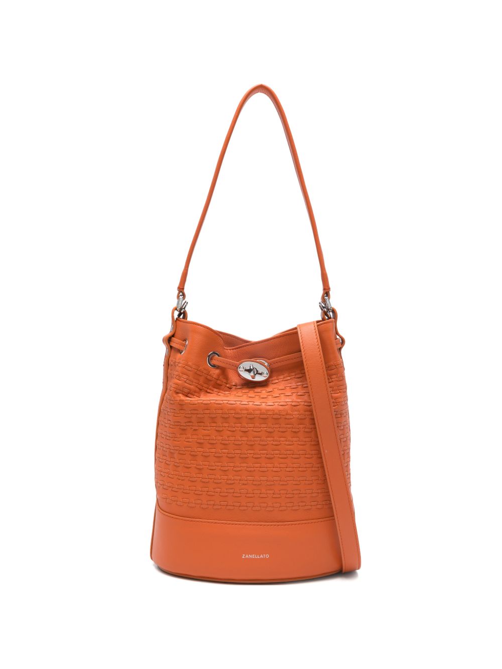 Zanellato Monda' Bucket Bag — Orange
