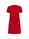 Valentino Dress — Red