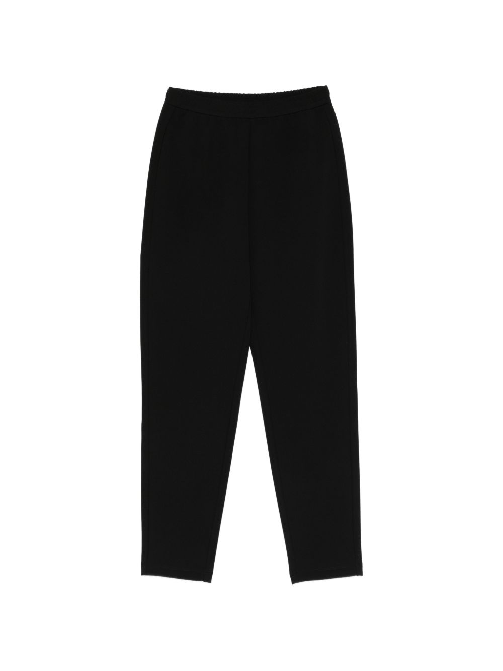 Emporio Armani Slim Tapered Trousers — Black