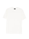 Emporio Armani Modal and Silk Blend T-Shirt — White