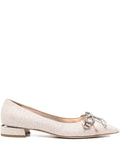 Jimmy Choo Auria Ballet Flat — Beige