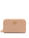 Valentino Garavani VLogo Wallet — Beige