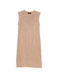 Fabiana Filippi Open-Knit Dress — Beige