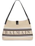 Balmain Release Shoulder Bag — Beige
