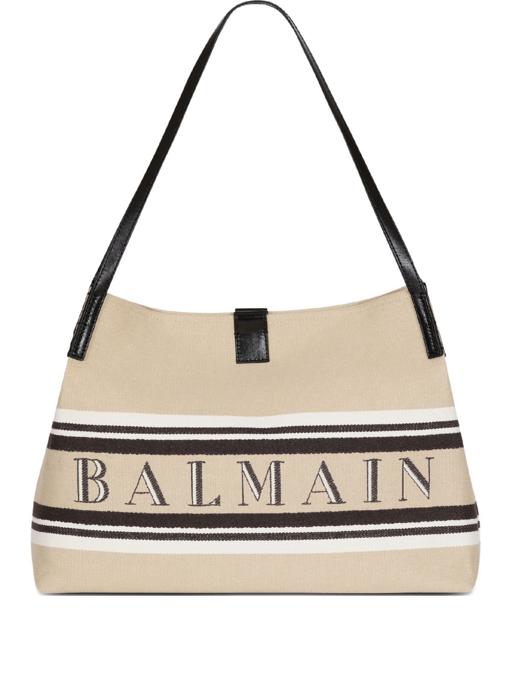 Balmain Release Shoulder Bag — Beige