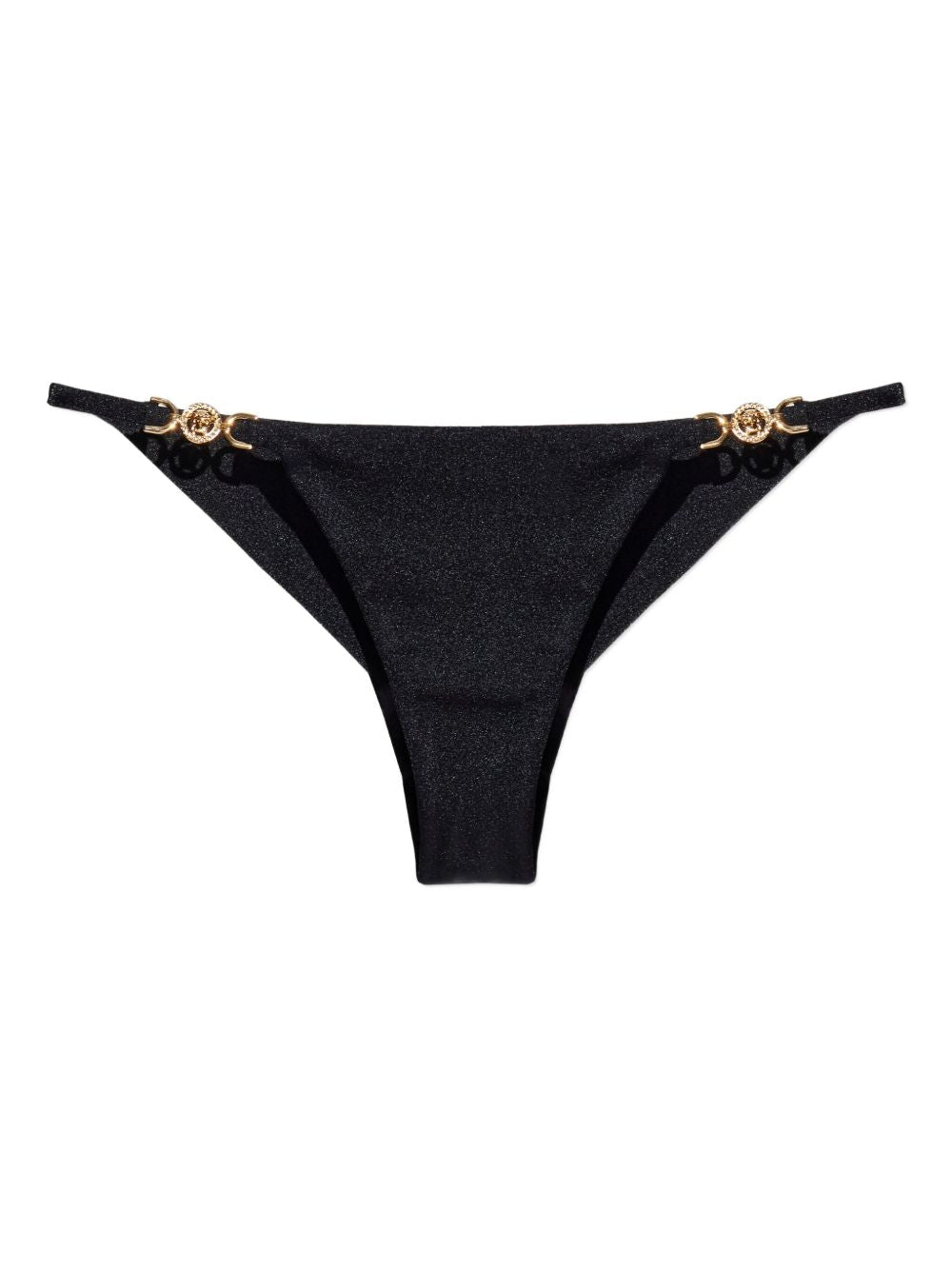Versace La Medusa Bikini Bottom — Black