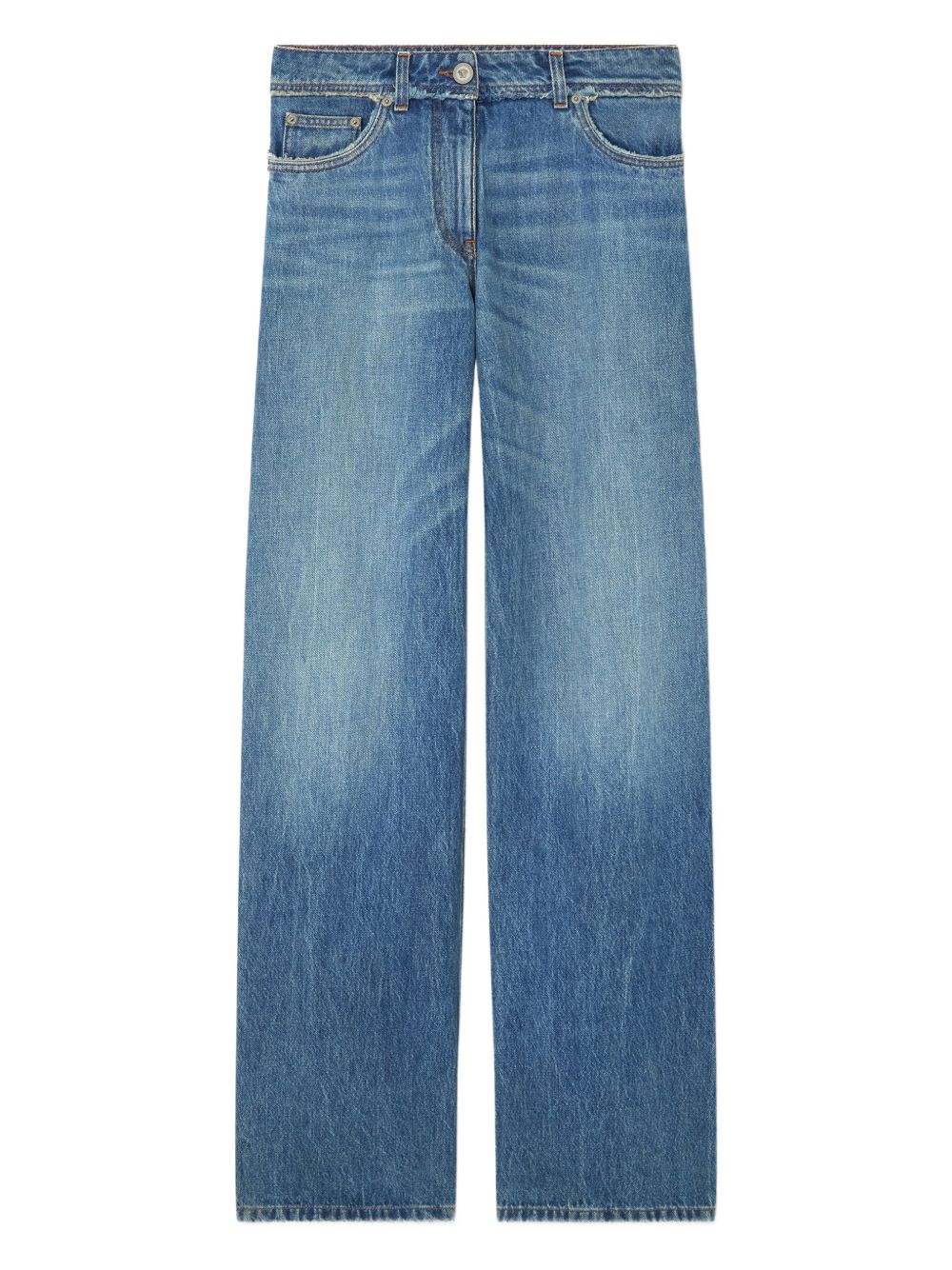 Versace Cotton Denim Jeans — Blue