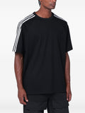 Y-3 Three-Stripe Logo T-Shirt — Black