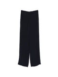 Emporio Armani Straight-Leg Trousers — Navy
