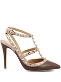 Valentino Garavani Rockstud Pump — Marrón