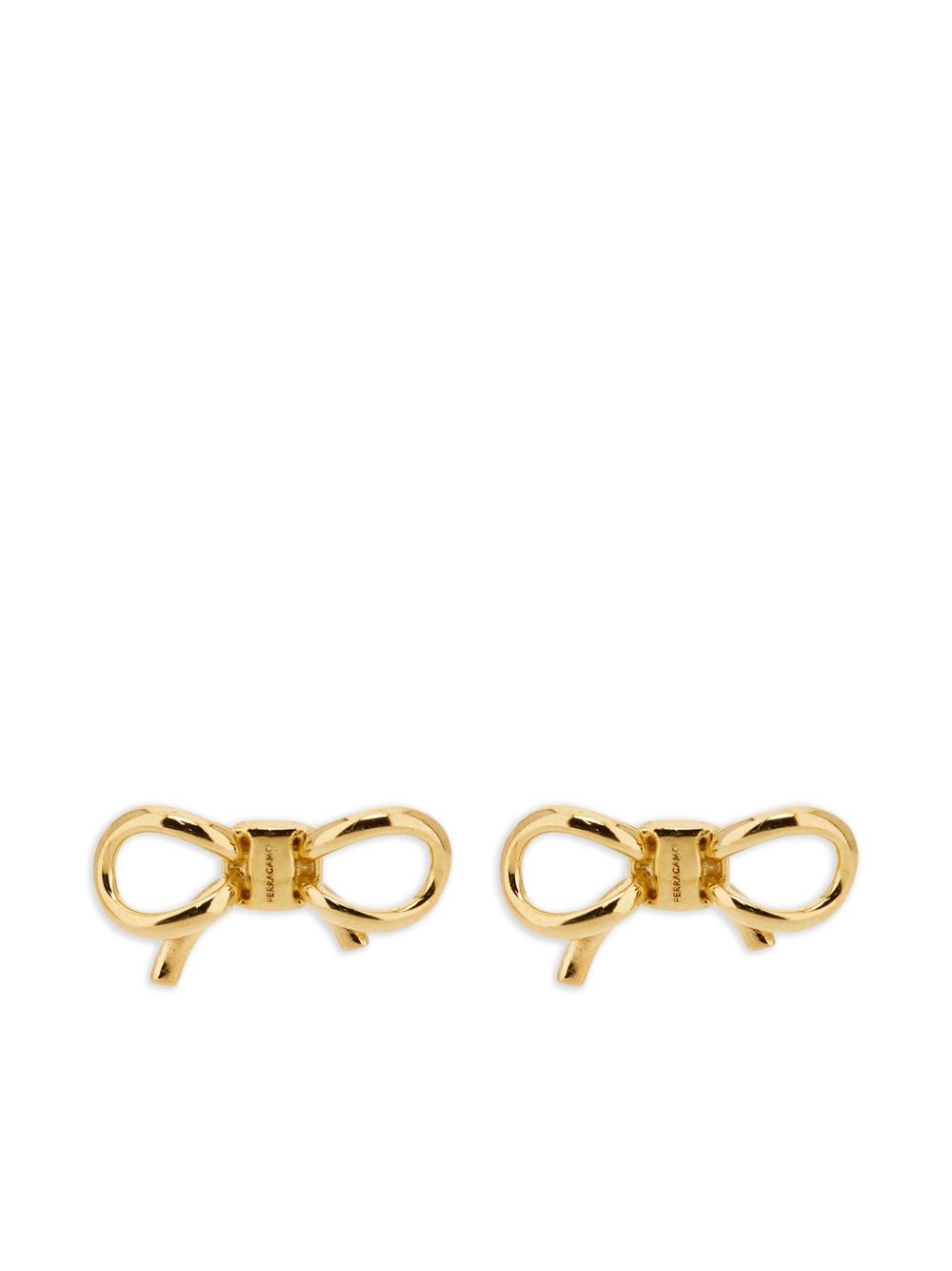 Ferragamo Vara Earrings — Gold