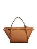 Tod'S Leather Tote Bag — tan