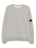 C.P. Company Cotton Crewneck Sweatshirt — Grey