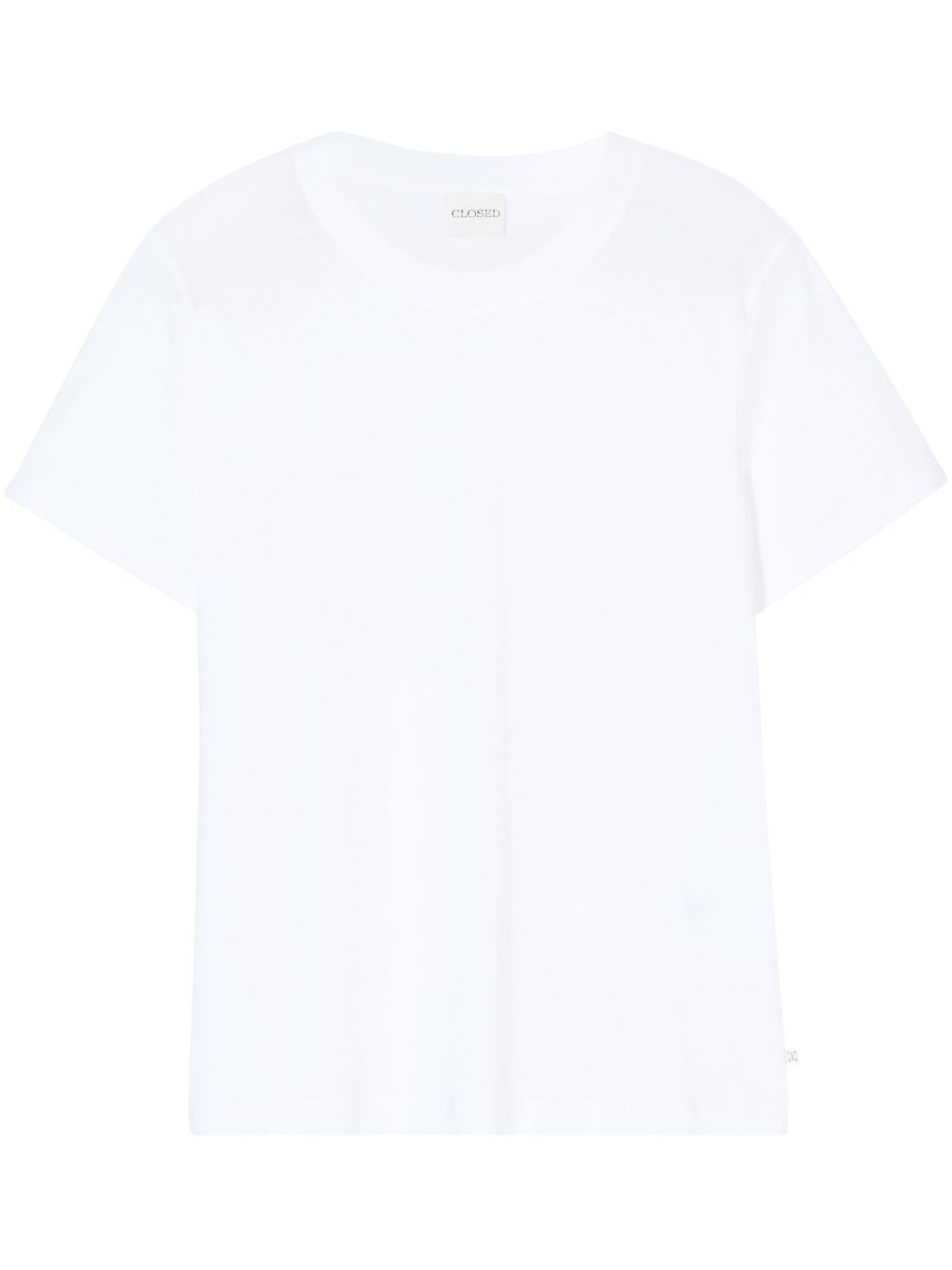 Closed Cotton Crew Neck T-shirt — White