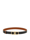 Ferragamo Gancini Belt — Black