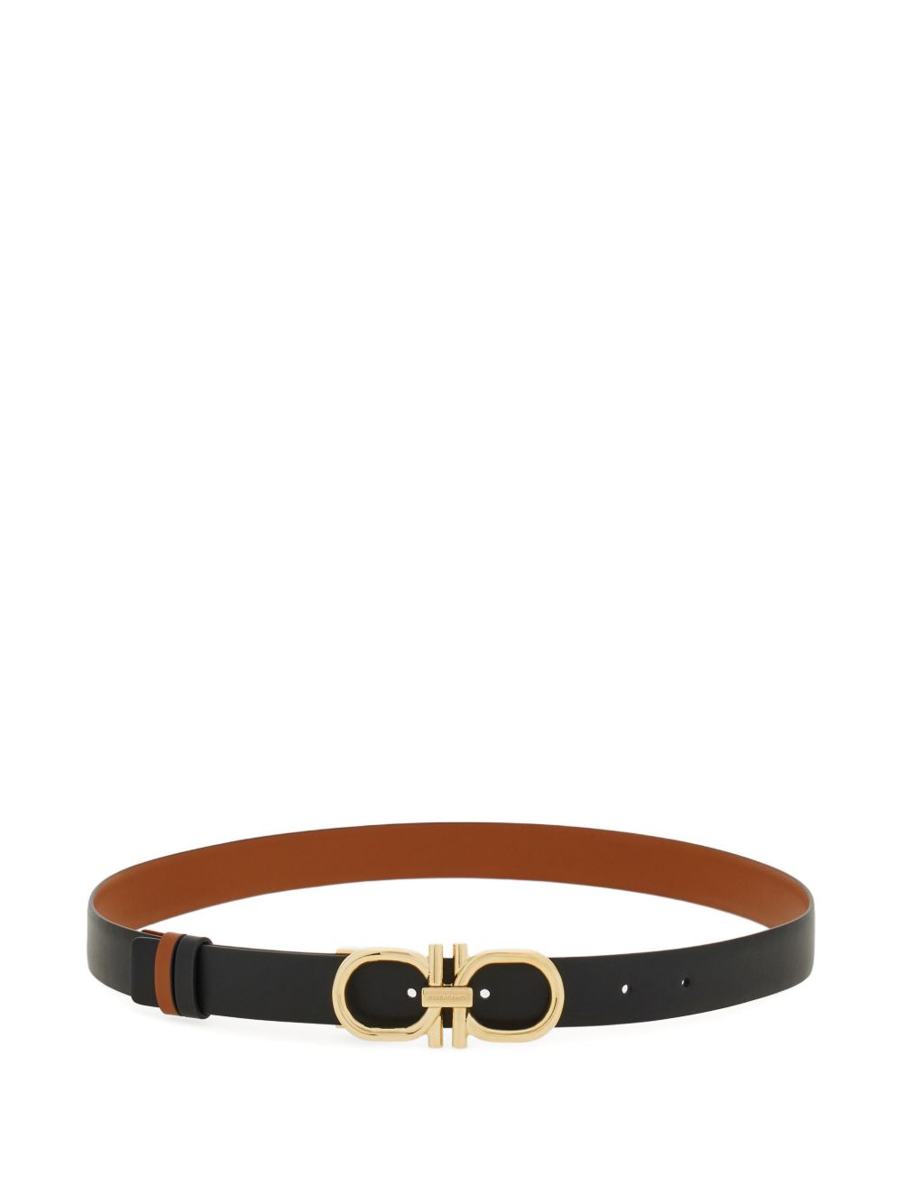 Ferragamo Gancini Belt — Black