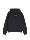 Maison Kitsuné Logo Cotton Hoodie — Black