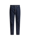 Stone Island Straight-Leg Cotton Denim Jeans — Indigo