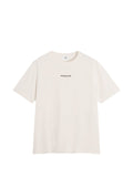 Maison Kitsuné Logo-Embroidered T-Shirt — Beige