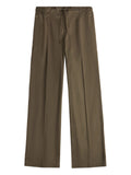 Fay Cotton Trousers — Khaki