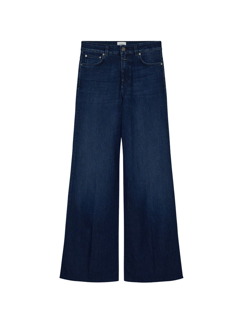 Closed Flared Dark Denim Jeans — Dark Blue