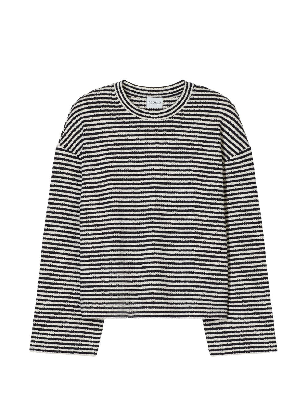 Closed Striped Cotton T-Shirt — Off-white