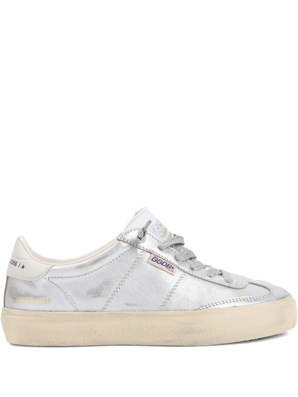 Golden Goose Sneaker — Silver