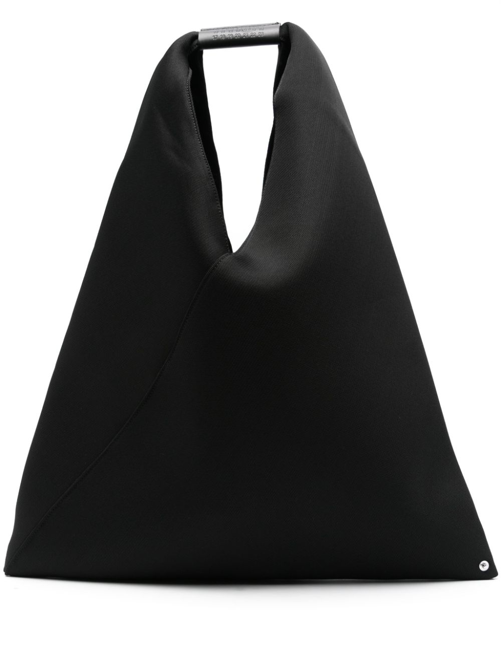 Bolso de hombro japonés MM6 Maison Margiela — Negro