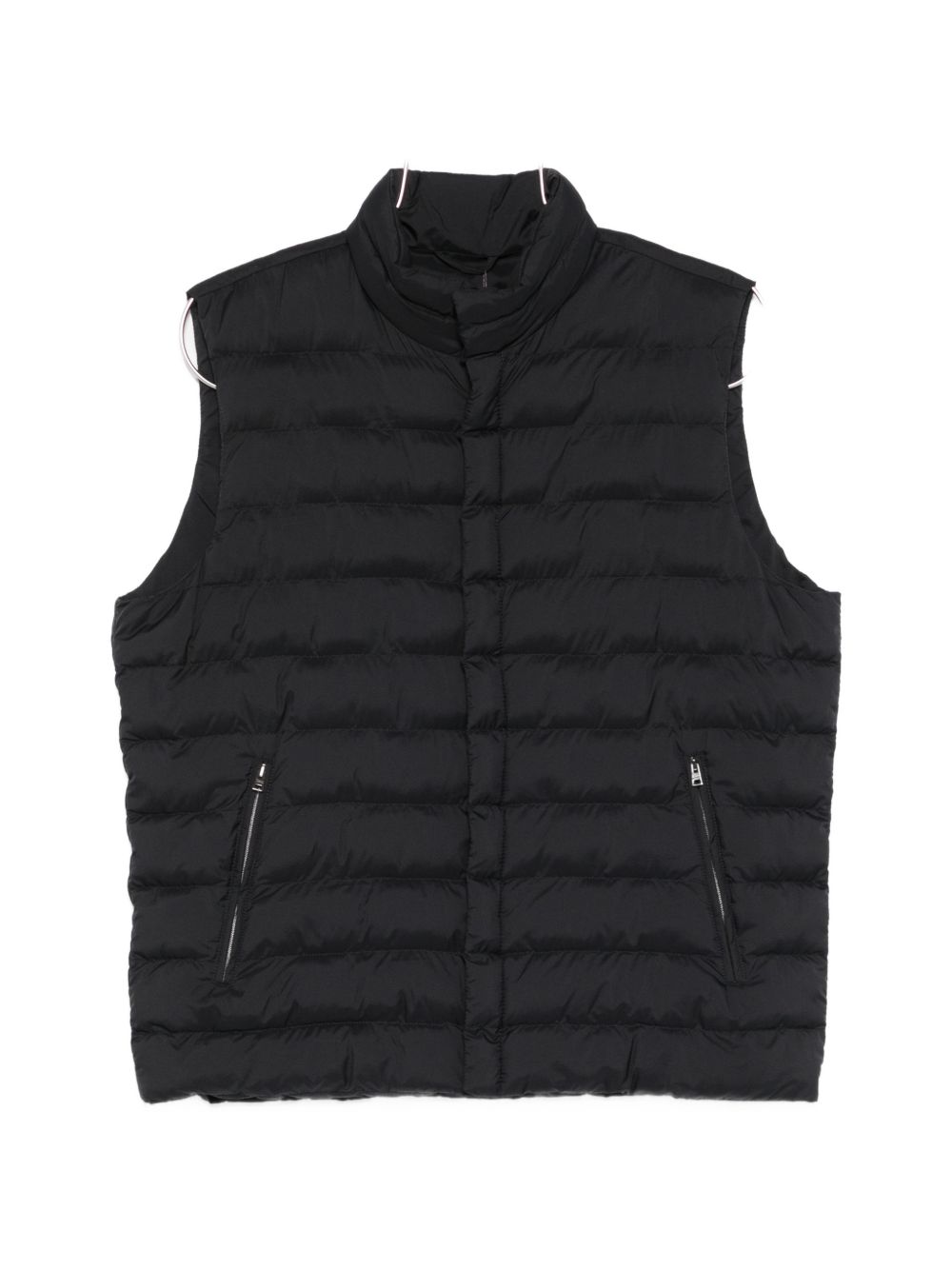HERNO Down-Padded Vest — Black