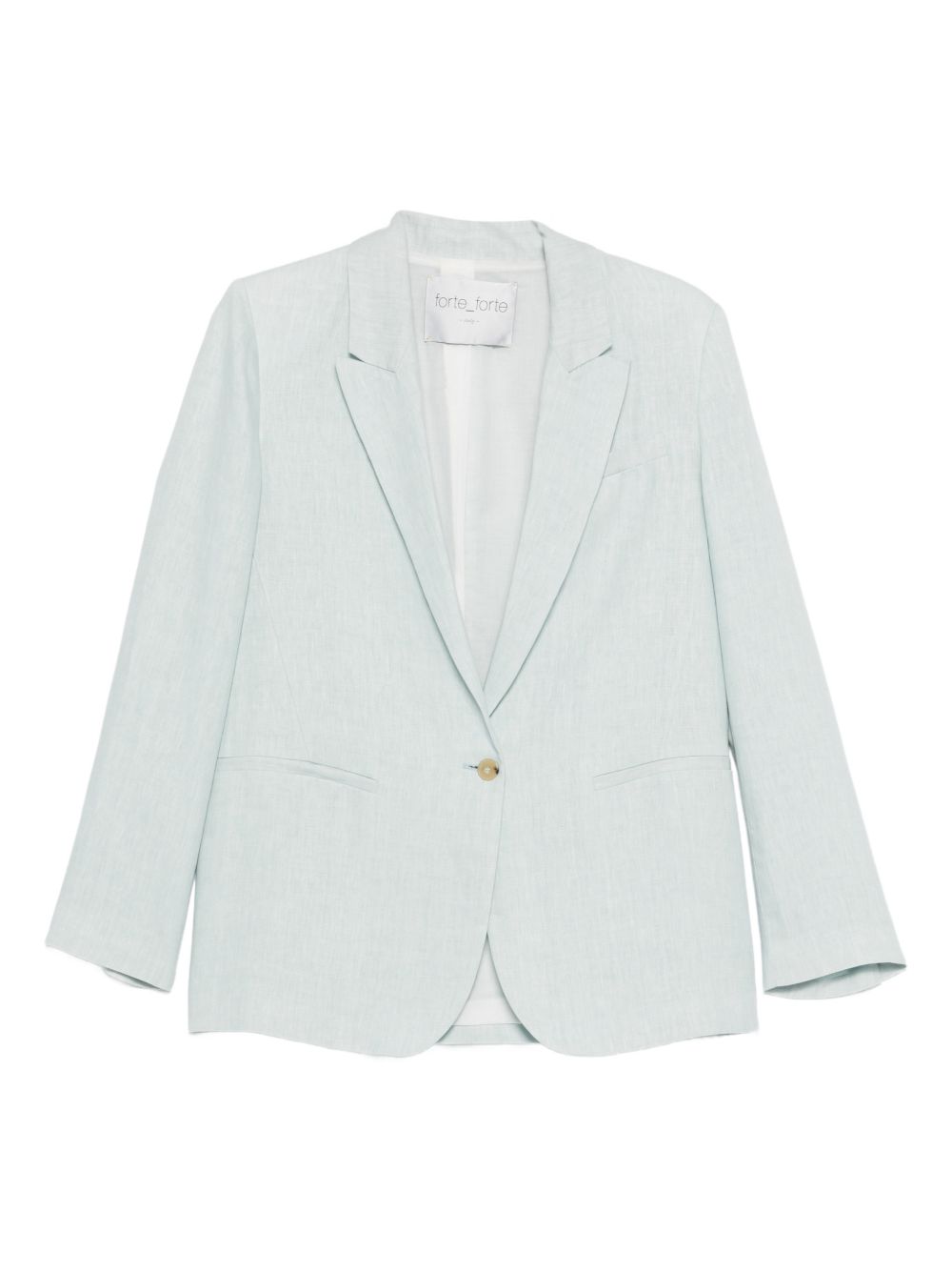 Forte Forte Linen Blazer — light blue