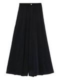 Forte Forte Voile Cotton and Silk Trousers — Black