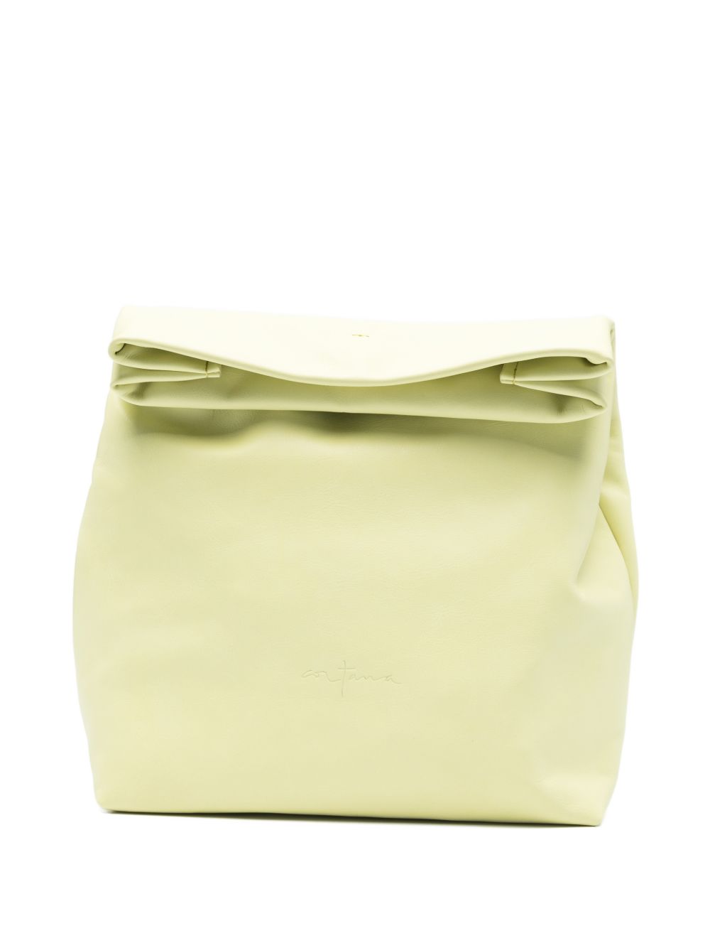 Cortana Delhi Clutch — Lime