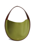 Jil Sander Pivot Hobo Bag — Lime Green