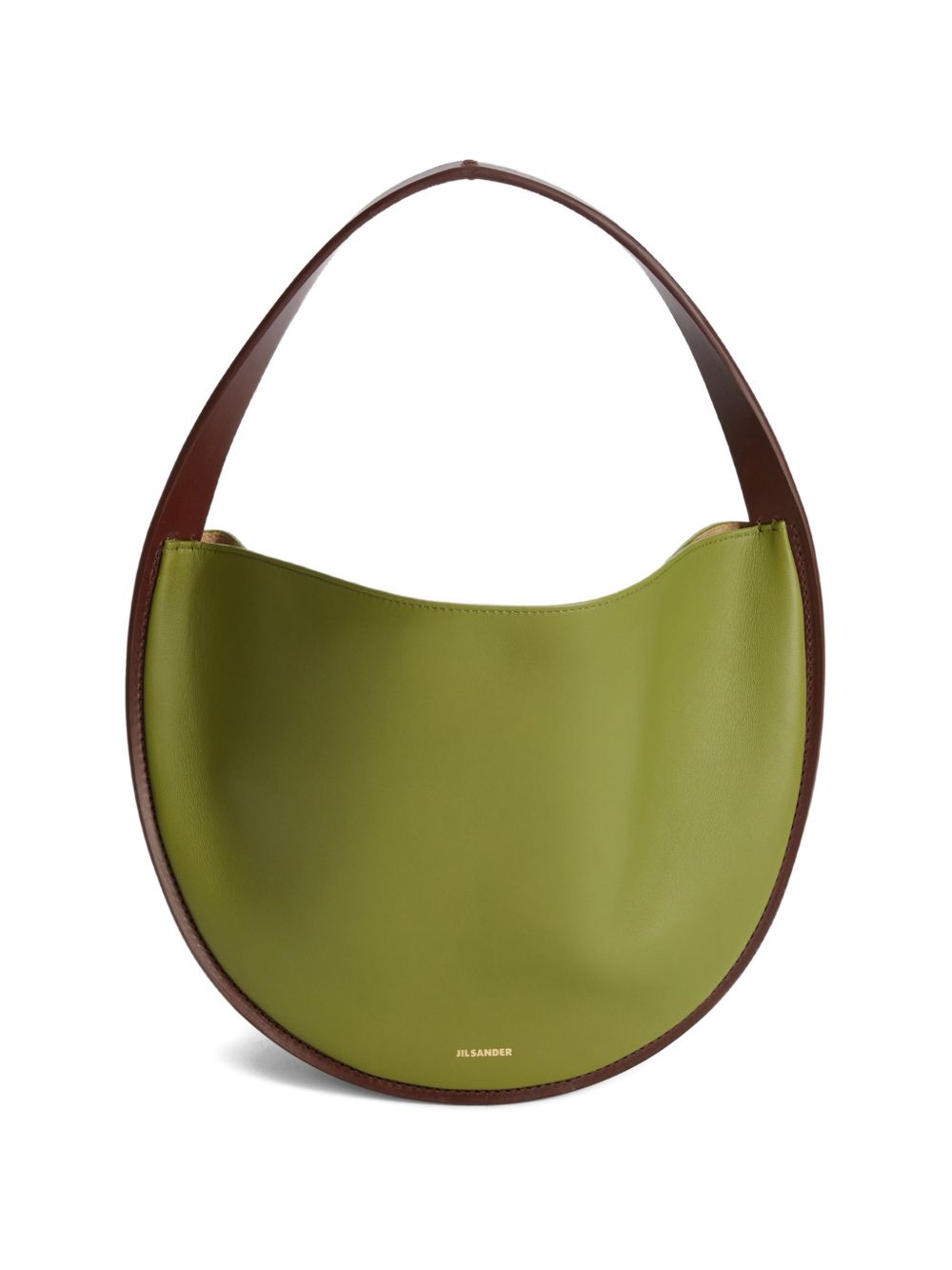 Jil Sander Pivot Hobo Bag — Lime Green